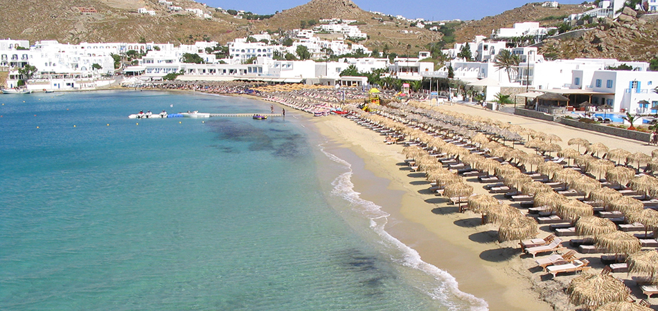 Platis Gialos Beache Mykonos 